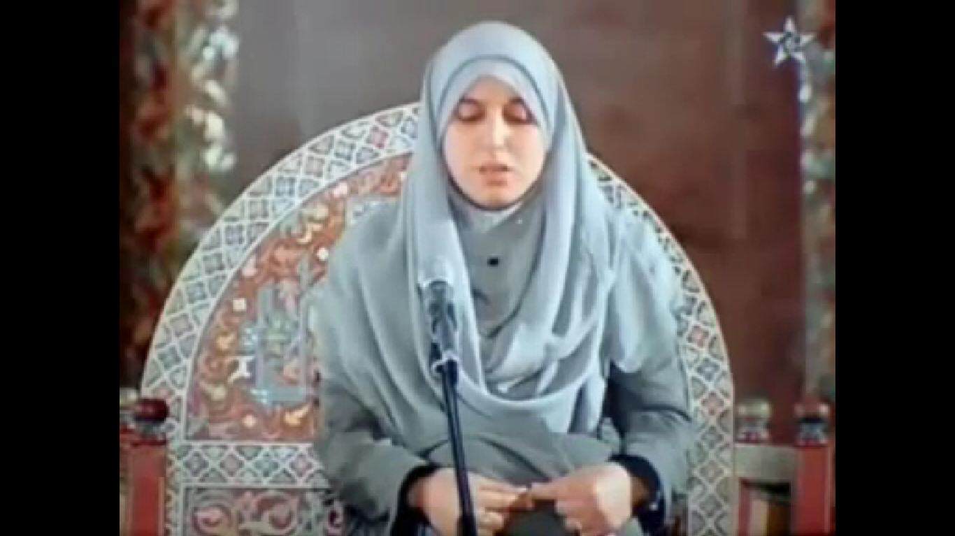 الجزائرية أمينة سلامة فارسة القرآن بالمغرب 2012
