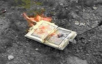 الشام ايضا .. مصاحفها تُحرق ومساجدها تدنس