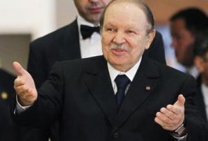 بوتقليقة يدعو الشعب إلى \'تحمل مسؤولياتهم وأداء واجبهم الوطني بالمشاركة المكثفة في الانتخابات التشري