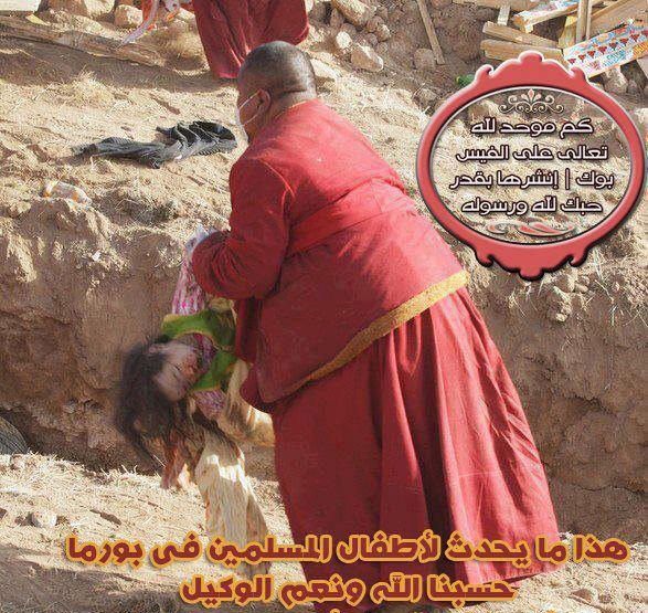 لا يوجد بشر على وجه هذه الأرض سحق كما سحق المسلمون في بورما ومليار ونصف مسلم يتفرج