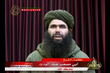 Le chef d\'Aqmi menace contre \"une intervention militaire\" au Nord-Mali