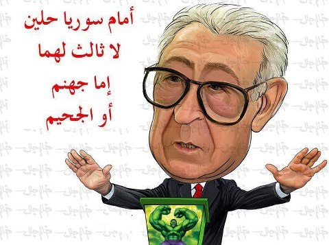 المجلس الوطني السوري المعارض : الإبراهيمي يضيع وقت الشعب السوري