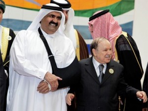 L’émir du Qatar, le vrai chikour du régime