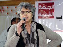 زوجة بلعيد: لا أستبعد وقوع المزيد من الاغتيالات والغنوشي مسؤول عن مقتل زوجي