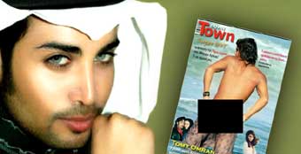 بعد ظهوره عارياً على غلاف مجلة يونانية الفنان السعودي تومي عمران مستعد للتنازل عن جنسيّته