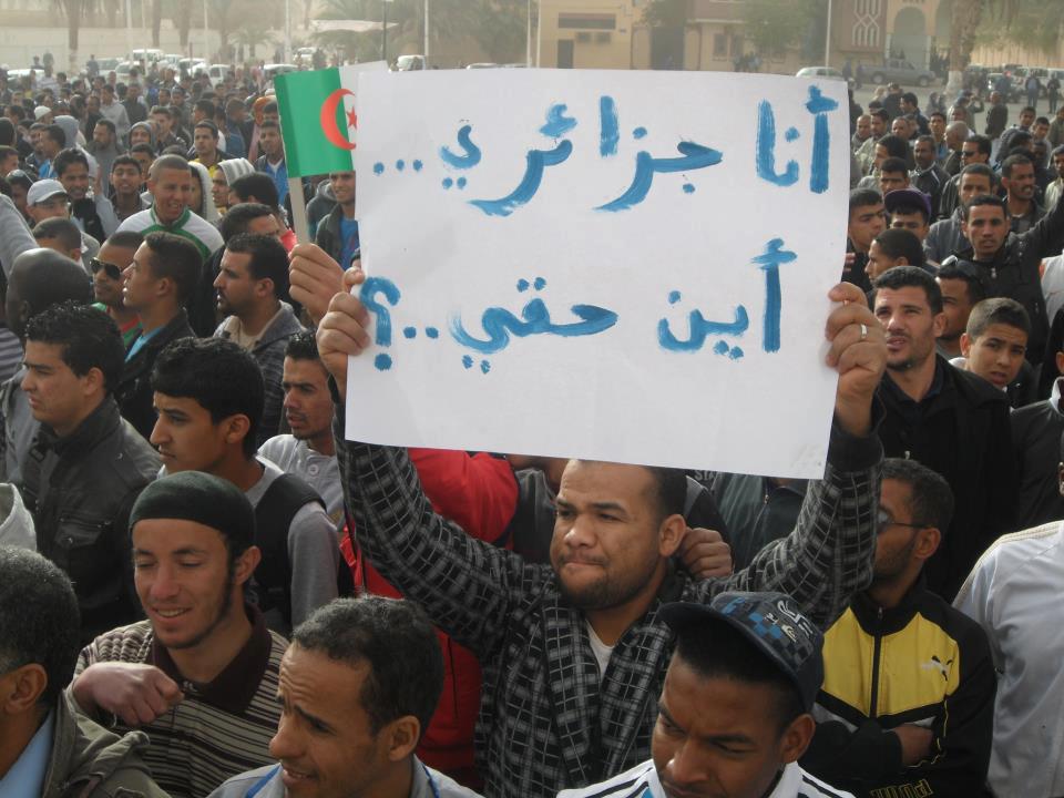 رياح الربيع العربي تهبّ على الجزائر من الصحراء