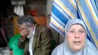 اخراج أب حسين حسيني و عائلته من مسكنه بطريقة قطاع الطرق