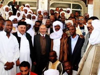 مجموعة من قبيلة التبو الليبية تغلق مطار مدينة سبها احتجاجاً على اختفاء أحد أفرادها بالعاصمة