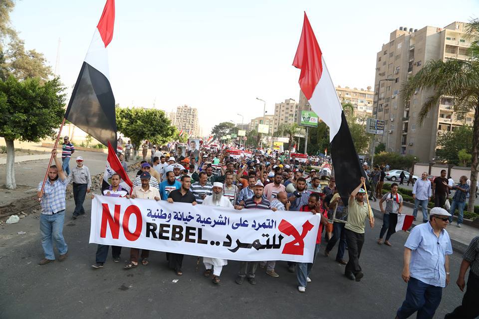 الأرض تزلزل تحت أقدام المؤييين للشرعية في كل محافظات مصر