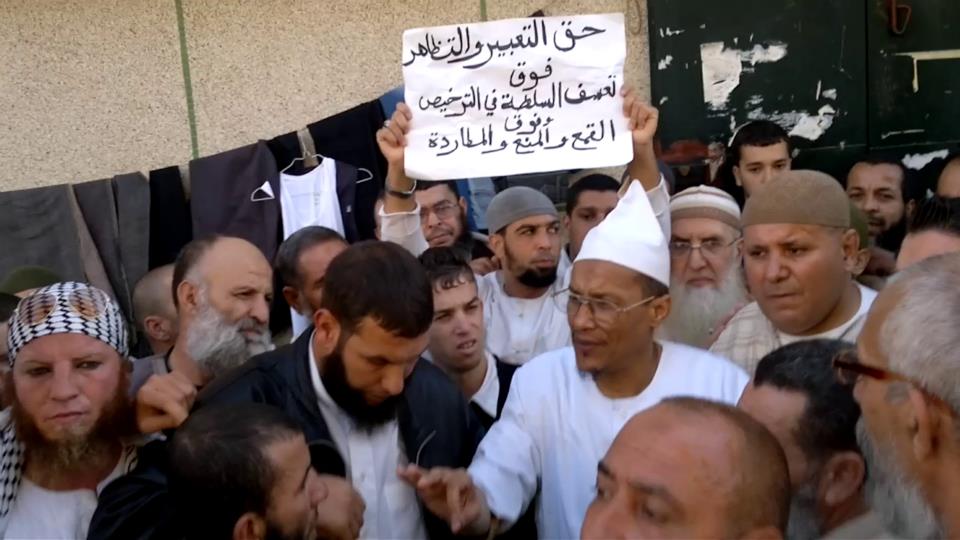 الشيخ علي بن حاج في اعتصام نصرة الشرعية: النظام السعودي اخبث نظام عربي يتلاعب بدين الأمة