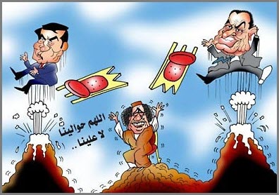 الثورات العربية: من الخوذة الى الحذاء العسكري!