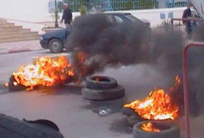 إحتجاجات في بوشرقة بالطاهير بعد وفاة شاب