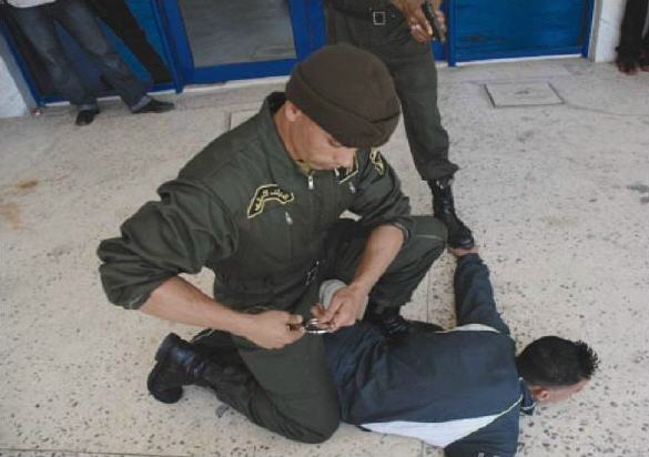 la pratique de la  ségrégation raciale (l’apartheid) par les forces de l’ordre de Ghardaïa contre le