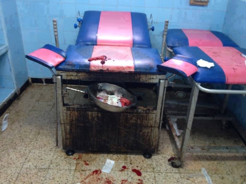 الصورة ليست ماخودة من فيلم رعب  نعم انها غرفة الولادة في المستشفى الجامعي بقسنطينة