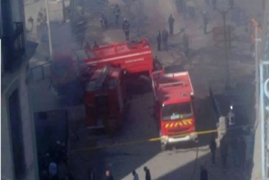 حريق مهوّل بالأنفاق الأرضية لمدينة قسنطينة