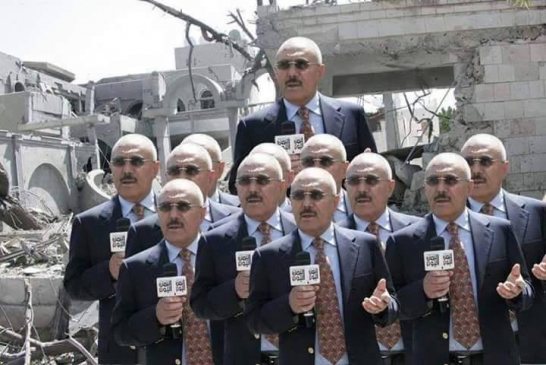 علي صالح  يخرج عن صمته بعد ضرب بيته و يدعو للدّفاع عن الوطن ومقدراته