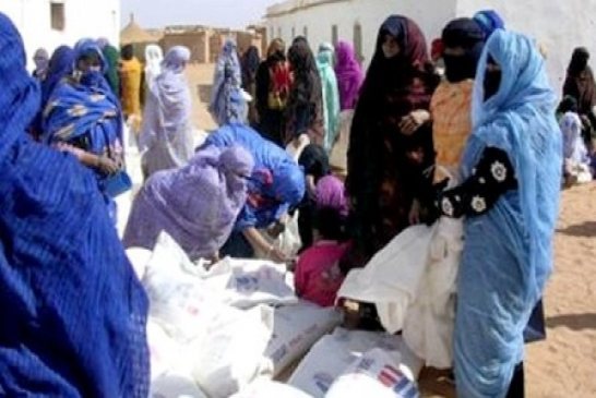 البوليساريو تلجأ الى تقليص حصص الصحراويين  للحفاظ على نصيبها من المساعدات
