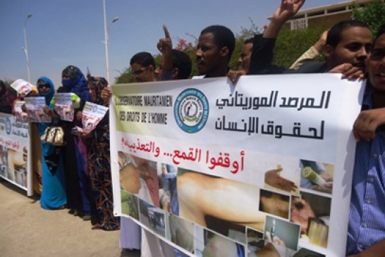 المرصد الموريتاني لحقوق الإنسان يدين تراجع كبير للحريات في ظل النظام الحالي