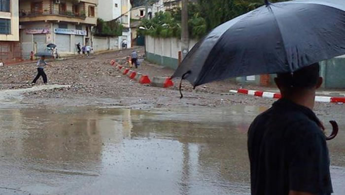 أمطار رعدية على ولايات الشمال