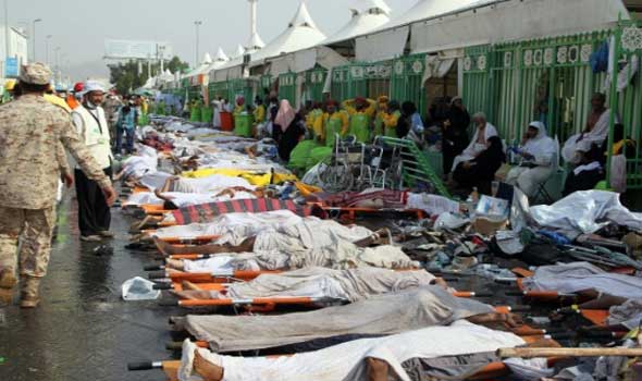 وفق حصيلة اعدتها وكالة فرانس برس : عدد ضحايا التدافع في منى يبلغ أكثر من 2236 قتيلا
