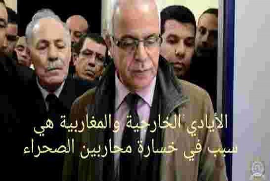الأيادي الخارجية وقناة المغاربية هي سبب خسارة محاربيين الصحراء