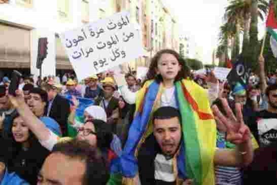 مسيرات احتجاجية في عيد الفطر دعما لـ”حراك الريف”