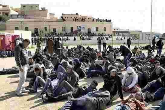 الدرك الإيطالي يلقي القبض على 14 حراق عنابي بينهم امرأتان