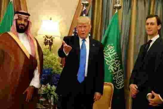 الثنائي المهبول ابن سلمان وكوشنر يهددان استقرار المنطقة والمخبول ترامب يغرد فرحًا