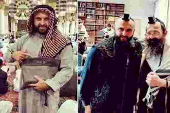 ظهور “بن تسيون” بالحرم النبوي وبأمر من “ابن سلمان” بداية تدنيس الصهاينة لأرض الله الحرام