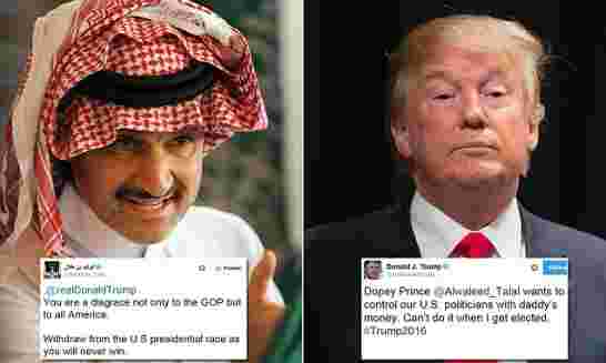 ترامب ينتقم من بن طلال بيد المهبول بن سلمان؟