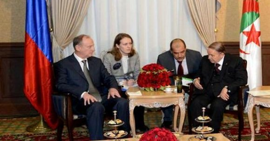 بوتفليقة يرد بقوة على الشائعات ويخرج من السرداب لإستقبال كاتب مجلس الأمن الروسي نيكولاي باتروشيف