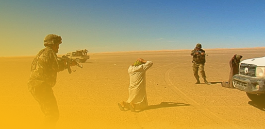 الجيش الوطني يوقف 6 مهربين في الجنوب