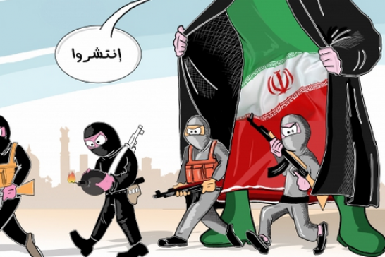 بسبب الخوف من إيران دول عدة دول عربيّة توحدّت على إدانة الفلسطينيين لإرضاء اسرائيل