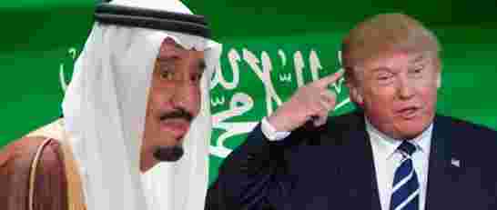 ترامب يواصل إهانة الملك “سلمان”: إما دفع الجزية أو لن تبقى أسبوعين على سدة الحكم!