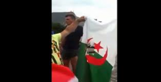 في سابقة أولى من نوعها حرق العلم الوطني في البليدة و التحقيقات جارية لكشف الفاعل