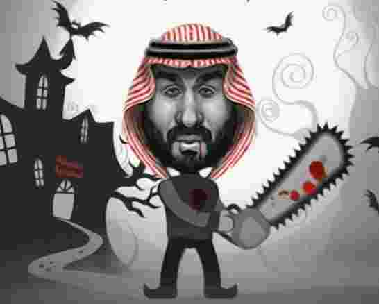 تحت شعار “طلع المنشار علينا”.. تونسيون يرفضون “تدنيس” ابن سلمان لبلادهم