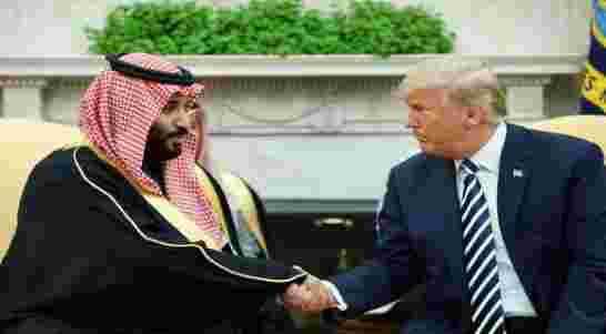 ترامب خرج لها "طاي طاي"  لا نتَواجَد في الشَّرق الأوسَط بسَبب النِّفط وإنّما حِمايَة إسرائيل بمساعدة