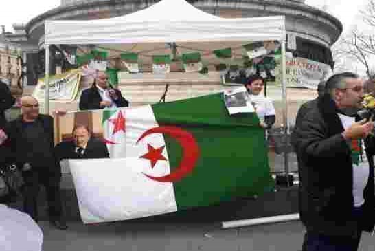 مؤيدو كاشير بوتفليقة في باريس يفشلون في جمع  المقيمين الداعمين