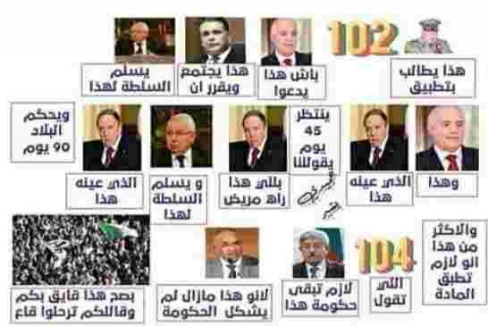 المادة 102 لماذا لم تطبق في وقتها في 2013 عفسوا على الدستور ذهابا وايابا والان تفكروا هذه المادة