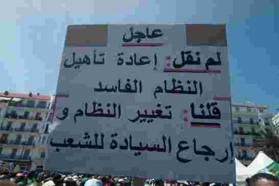 زيتوت: تحية حارة للاحرار الجزائر الصامدين وحديث عن تطويق الجامع الكبير