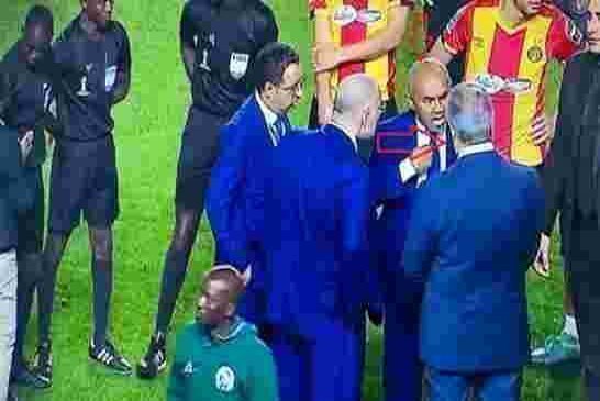 فضيحة أحمد أحمد رئيس الكاف يشتكي من تهديد تعرض له من رئيس الترجي التونسي خلال نهائي دوري أبطال أفريق