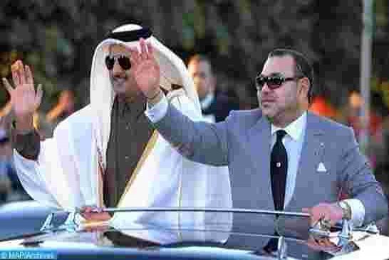 ملك المغرب يرفض استقبال سفير الإمارات في حفل وداع السفراء ويوشح سفير دولة قطر بالحمالة الكبرى للوسام