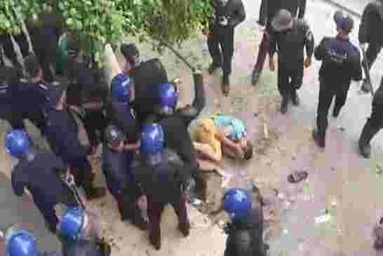 Grave dérapage policier : des manifestants passés à tabac