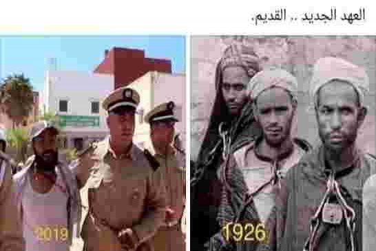 ملك المغرب يعبر عن ألمه من معاناة الفقراء و رجل أمن يعيد عقارب الساعة الى زمن الإستعمار الفرنسي