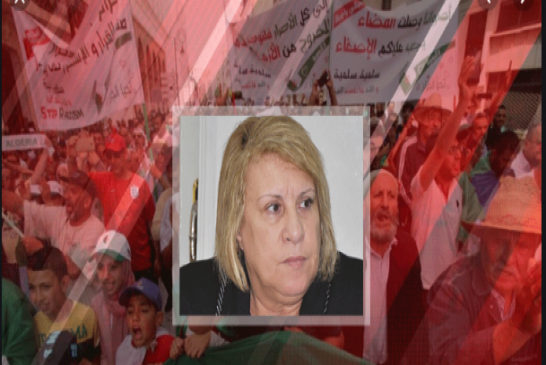 الكاشيرية بن براهم تتحدى آيت العربي بخصوص ملف “سجناء الرأي”!
