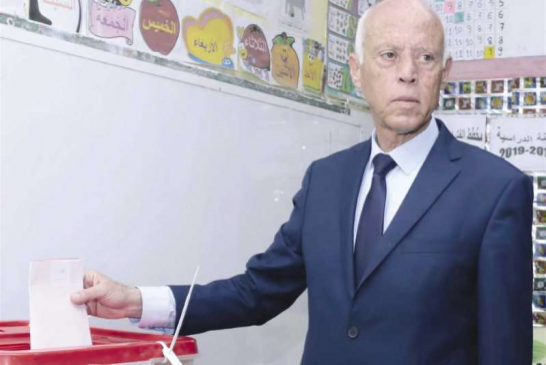 قيس سعيد: يعد بأن تكون الجزائر وجهته الخارجية الأولى حال فوزي برئاسة تونس