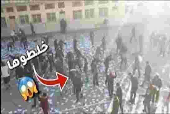 عاجل...أول فيديو تكسير و تخريب صناديق الإقتراع في بجاية