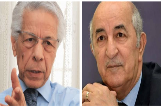 تبون يستقبل رئيس الحكومة الأسبق مولود حمروش