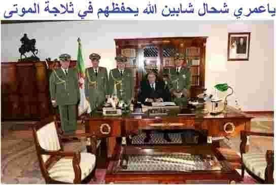 فهمتوا الصورة ولا مزال زعما شوفو ياناس راني نحكم مش الجنيرلات