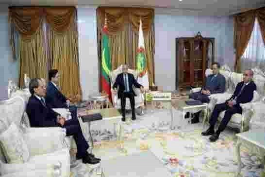 استقابل وزير خارجيَّة المغرب بحفاوة فى انواكشوط يبدد الشكوك بوجود تَوتٌّر بين البلدين